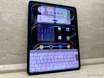 iPad Pro 13 256GB Wi-Fi + Cellular Space Black, 100% batéria - 17