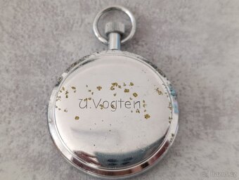 Zajímavé staré německé kapesní stopky Junghans, funkční - 17