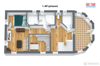 Prodej rodinného domu, 132 m², Aš, ul. Saská - 17