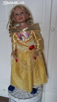 Šaty Disney Princess - Bella, vel.5-6 let - 17