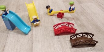 Doplňte si DUPLO KOLEJE,dílky, vagóny,loko, nádraží i po 1ks - 17