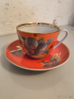 Porcelánové sety, talířky, podtácky, sklenice atd ... - 17