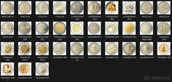 Pamätné 2 EURO - UNC + OBEH - 17