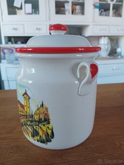 FAJÁNS DÓZA MAESTRI ARTIGIANI CERAMICA TOSCANA - 17