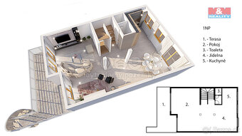 Prodej řadového domu 5+kk a 2+kk, 367 m², Praha 5 - Stodůlky - 17