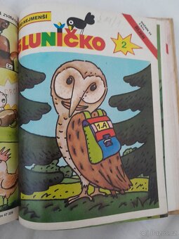 Sluníčko  ročník 21,22,23 aj. nemám celé ročníky - 17