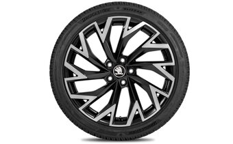 Nová zimní Alu sada Škoda Superb III, IV 235/40 R19 Bridg. - 17