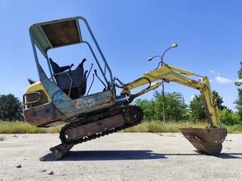Minibagr Yanmar B15. 2x lyžica. - 17