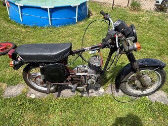 Neuplna CZ 450 + motor + ram + dalsi veci - 17