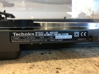 Technics SL-BD20D Top stav - 17