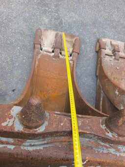 Mecalac originál lopaty 50, 60, 100cm - 17