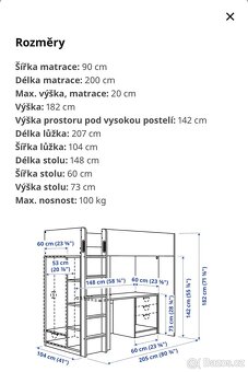 Patrová postel z IKEA - 17