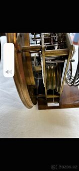 Velké 172 cm měsíční hodiny okolo roku 1880. - 17