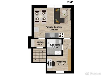Pronájem bytu v rodinném domě, Ostrava, Vaňkova - 17