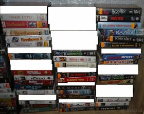 VHS - videokazety - prodám ...,,,- - 17