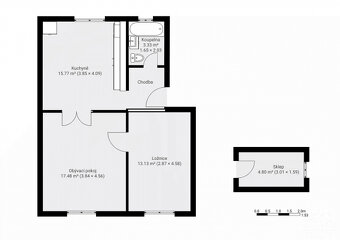Pronájem bytu 2+1 53 m², ulice Kollárova, Veselí nad Moravou - 17