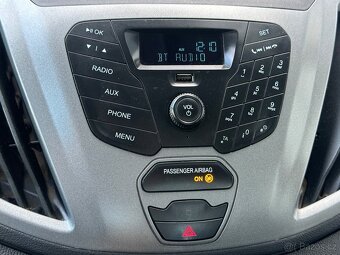 Ford Transit,96kw,6míst,1.maj.Čr,odpočet dph,tažné - 17