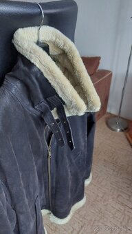 Pilotka - kožená zimní bunda s kožíškem - 17