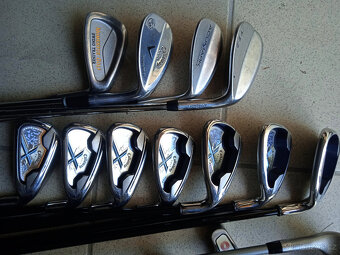 Dámsky golfový set + bag + vozík + příslušenství - 17
