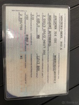 Tahač sk B Mercedes sprinter vč. návěsu s rampou - 17