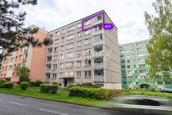 Prodej družstevního bytu 3+1 [68,m2] s lodžií, ulice Okružní - 17