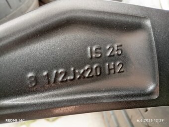 BMW 7 kola 20" G11 G12 letní pneu - 17