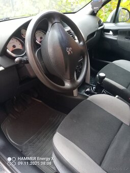 Peugeot 207 1,4 65 kW, STK platná, rv 2008 - 17
