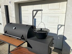 BBQ americky gril - Smoker - 17