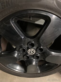 Sada kol, 5x112, 17 palců - letní pneu 225/45/27 - 17
