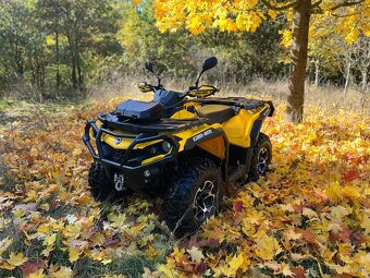 Can-am Outlander 1000XT - Warn - nové pneu - Pěkný stav  - 17