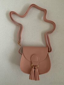 Nová kožená světle růžová dětská kabelka Minnie - 17