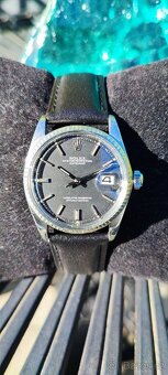 ROLEX DATEJUST 36mm - Krabička + Papír - Ref. 1601 - černá m - 17