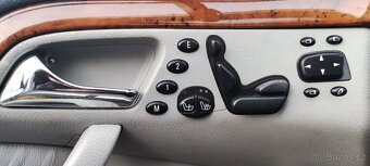 MB S400CDI 2001 naj. 350tis, SZ, max výbava, plně pojízdný - 17