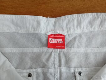 Nordblanc pánské kraťasy bermudy vel. L/XL len bavlna - 17