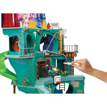 Želvy Ninja Domek - hrací set - dobrý stav - 17