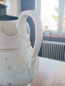 STAROŽITNÝ PAŘÍŽSKÝ EMPÍROVÝ PORCELÁNOVÝ DŽBÁN VIEUX PARIS - 17