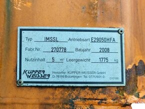 Küpper-Weisser IMSSLE 29050 HFA - Nádstavba sypača - 17