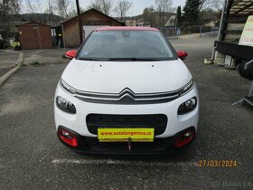 Citroën C3 1,2 benzín 60Kw- odp. DPH - 17