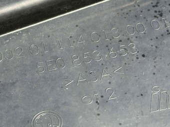 ŠKODA OCTAVIA 3 náraznik RS + maska + OST+4xPDC 5E0807221F - 17