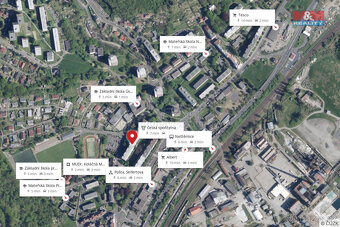 Prodej bytu 2+1 v Ústí nad Labem, ul. Opletalova - 17