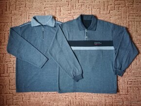 6x pánský svetr + 3x pánská mikina - 17