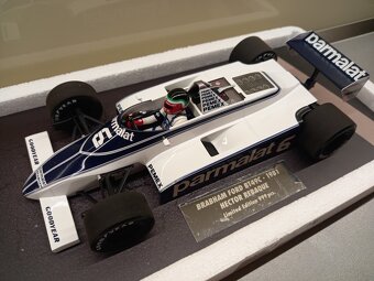 F1 BRABHAM FORD BT49C HECTOR REBAQUE 1981 MINICHAMPS 1:18 - 17