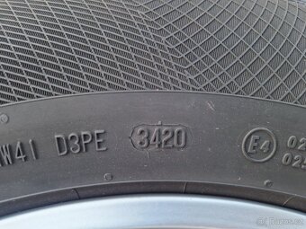 AUDI - ORIGINÁL AL.KOLA+4xZIMNÍ PNEU CONTINENTAL 235/65R17 - 17