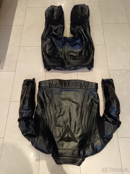 Dainese Avro-Pánská kožená moto kombinéza, dvoudílná-klokan - 17