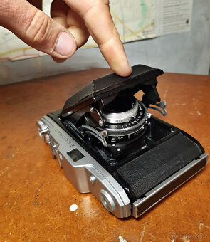 měchový fotoaparát Ercona II, Carl Zeiss Tessar, TOP stav - 17