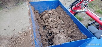 Třídící, kátrovací lopata za malotraktor - 17