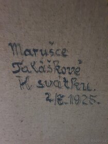 Obrazy staré olej - 17