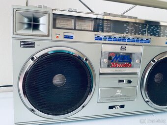 Radiomagnetofon/ boombox REZERVACE JVC RC-M70, rok 1980 - 17