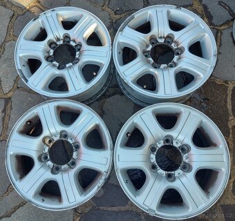 Litá kola originál 16" Ssangyong Rexton I. Tři typy - 17