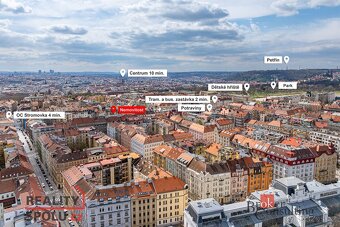 Prodej, byty/2+1, 73.1 m2, Veletržní, Holešovice, 17000 Prah - 17